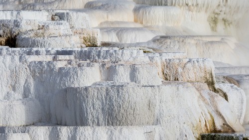 Sinterterrasse Mammoth Hot Springs   (Klicken zum öffnen)