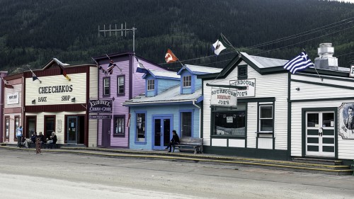 Main street, Dawson City   (Klicken zum öffnen)