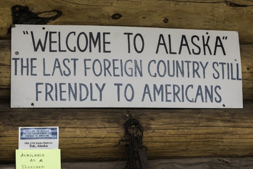 Alaskaner bezeichnen sich als Alaskaner, nicht als Amerikaner   (Klicken zum öffnen)
