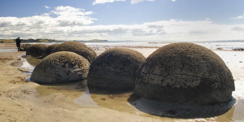 Moeraki Boulders   (Klicken zum öffnen)