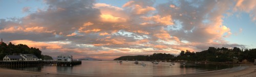 Sunset in Oban, Stewart Island   (Klicken zum öffnen)
