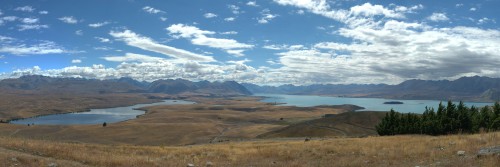 Lake Alexandria, Lake Mc Gregor und Lake Tekapo   (Klicken zum öffnen)