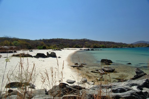 Nkwichi Beach, Lake Malawi, Mozambik   (Klicken zum öffnen)