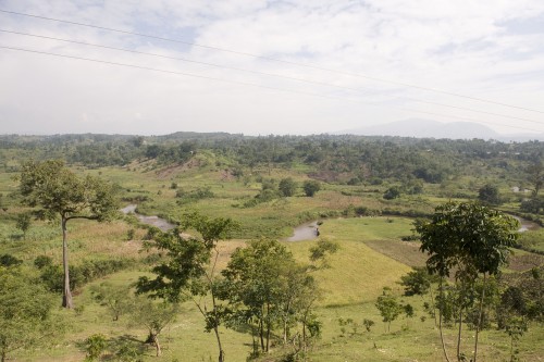 Intensive Landwirtschaft im Grenzgebiet Uganda-Rwanda   (Klicken zum öffnen)
