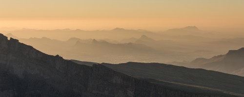 Morgenstimmung auf dem Jebel Shams   (Klicken zum öffnen)