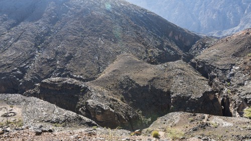 Wadi Bimah, die Schlangenschlucht   (Klicken zum öffnen)