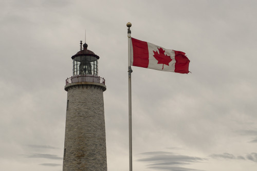 Phare du Cap-des-Rosiers, Gaspé, Quebec, Canada   (Klicken zum öffnen)