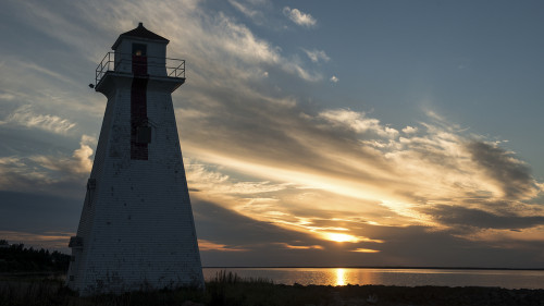Caraquet Range Rear Lighthouse, New Brunswick, Canada   (Klicken zum öffnen)
