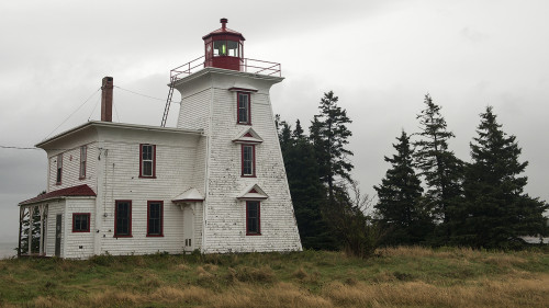 Blockhouse Point Lighthouse, Rocky Point, Prince Edward Island, Canada   (Klicken zum öffnen)