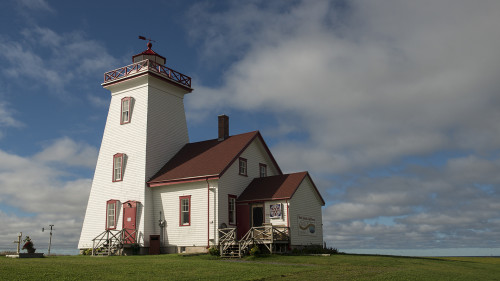 Wood Island Lighthouse, Prince Edward Island, Canada   (Klicken zum öffnen)