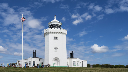 South Foreland Lighthouse bei Dover, Kent, UK   (Klicken zum öffnen)