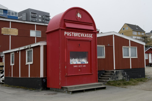 Santa Claus Briefkasten in Nuuk, der grösste Briefkasten der Welt   (Klicken zum öffnen)