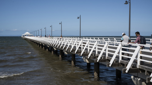 Shornecliffe Jetty, nördlich Brisbane   (Klicken zum öffnen)