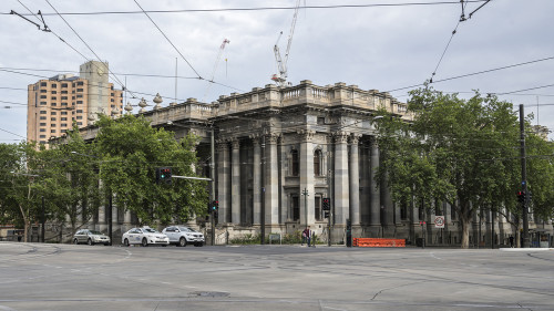 Das nie fertiggestellte Gerichtsgebäude von Adelaide   (Klicken zum öffnen)