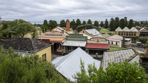 Flagstaff Hill Maritime Village bei Warrnambool. Victorias Ballenberg...   (Klicken zum öffnen)