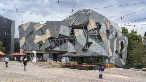 Australian Centre for the Moving Image, Federation Square, Melbourne.   (Klicken zum öffnen)
