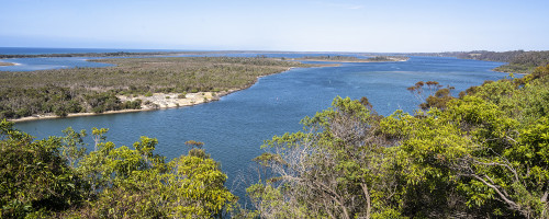 Jemmys Point Lookout, Lakes Entrance.   (Klicken zum öffnen)