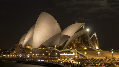 Opera House, aus jeder Perspektive und in jedem Licht eindrücklich.   (Klicken zum öffnen)