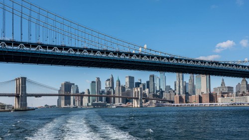 Mit der Ferry auf dem East River   (Klicken zum öffnen)