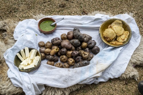 Peruanische Kartoffeln   (Klicken zum öffnen)