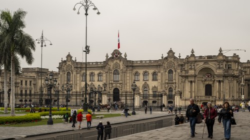 Palacio de Gobierno, erbaut 1535 von Francesco Pizarro   (Klicken zum öffnen)