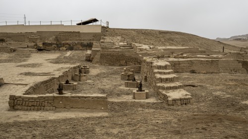 Ruinen von Pachacamac, ausserhalb von Lima   (Klicken zum öffnen)