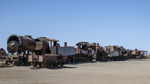 Uyumi war einst ein bedeutender Eisenbahnknotenpunkt   (Klicken zum öffnen)