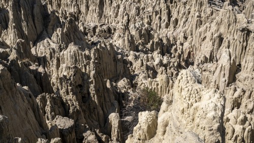 Das Valle de la Luna etwas ausserhalb von La Paz   (Klicken zum öffnen)